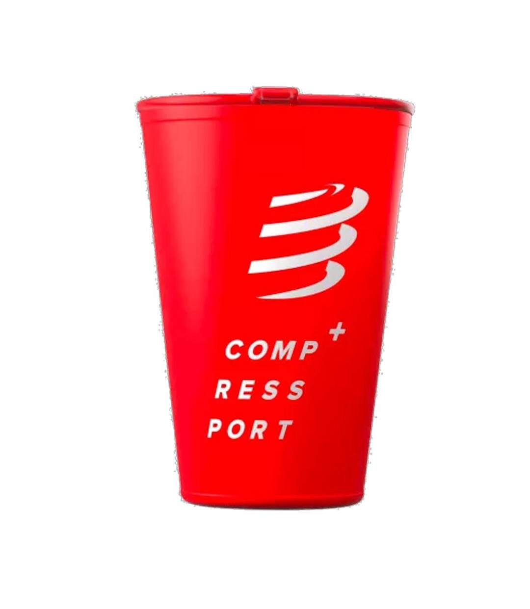 Gobelet de trail rouge compressport fast cup 200 ml - taille unique-1