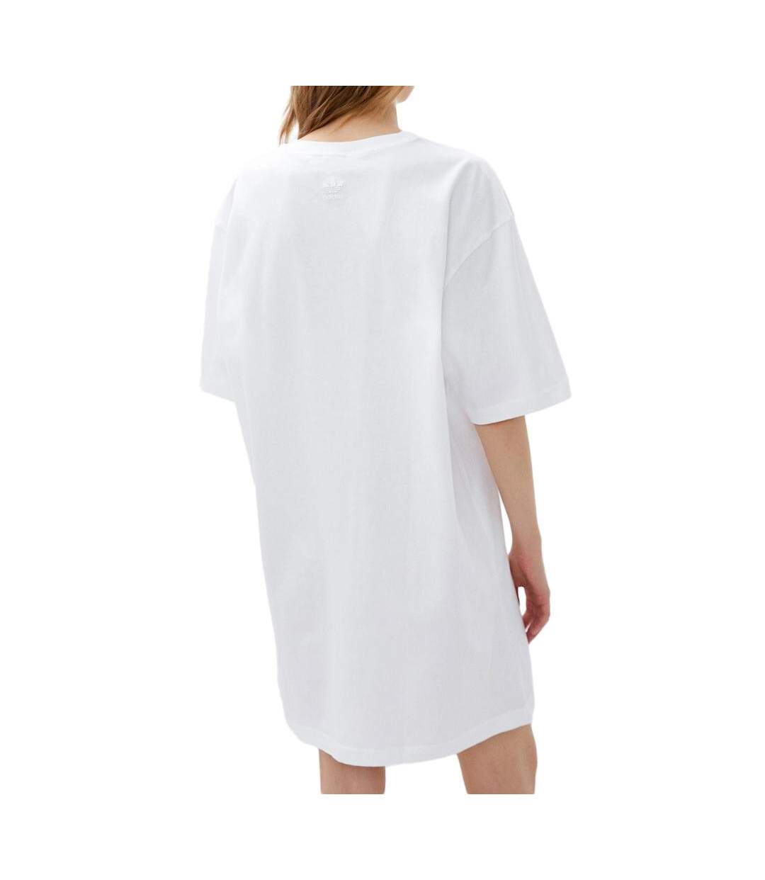 Robe blanches femme adidas tee dress - 36-2