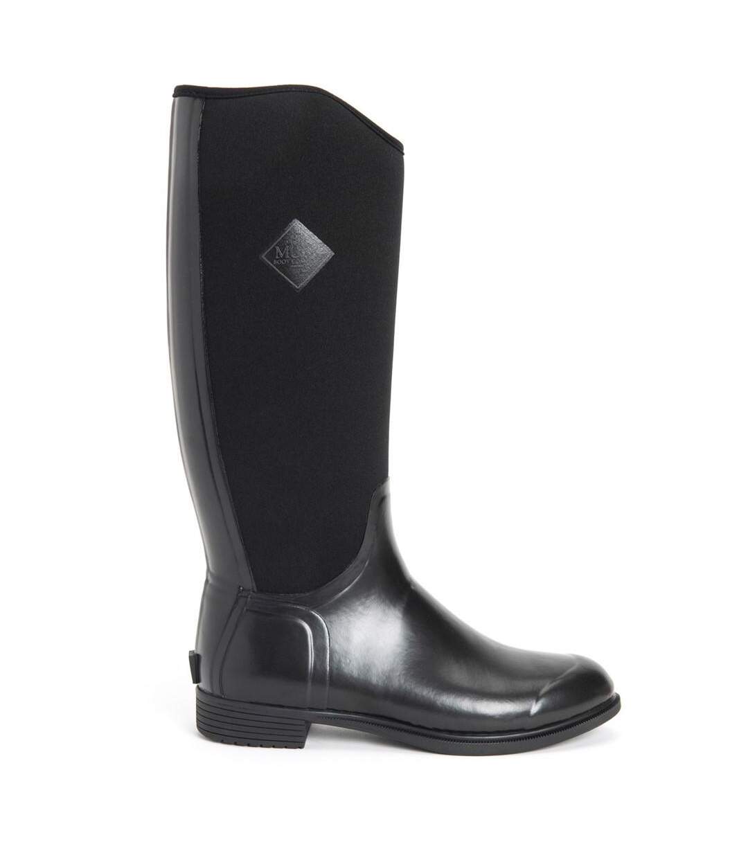 Womens/ladies Derby Riding Boots Black Muck Boots-2