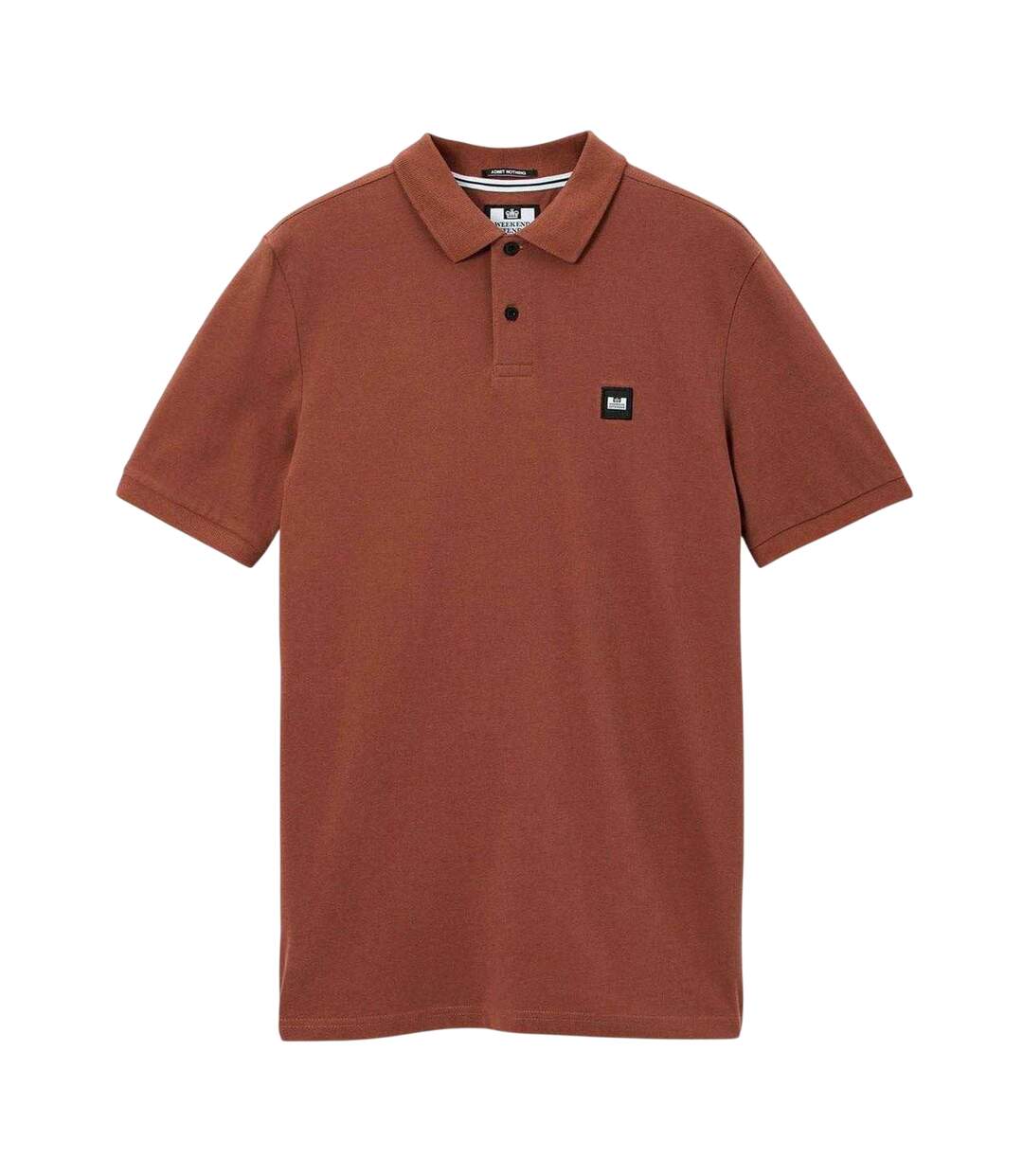 Mens Caneiros Polo Shirt Rust Weekend Offender-2