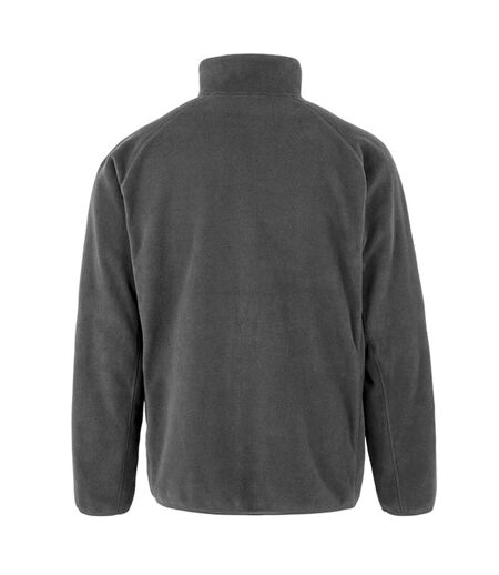 Result Genuine Recycled Mens Microfleece Jacket (Gray)