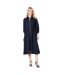 Robe mi-longue femme bleu marine Principles