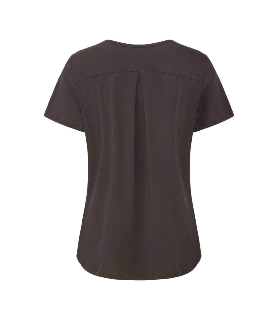 Womens/ladies Essential T-shirt Brown LA Gear-2