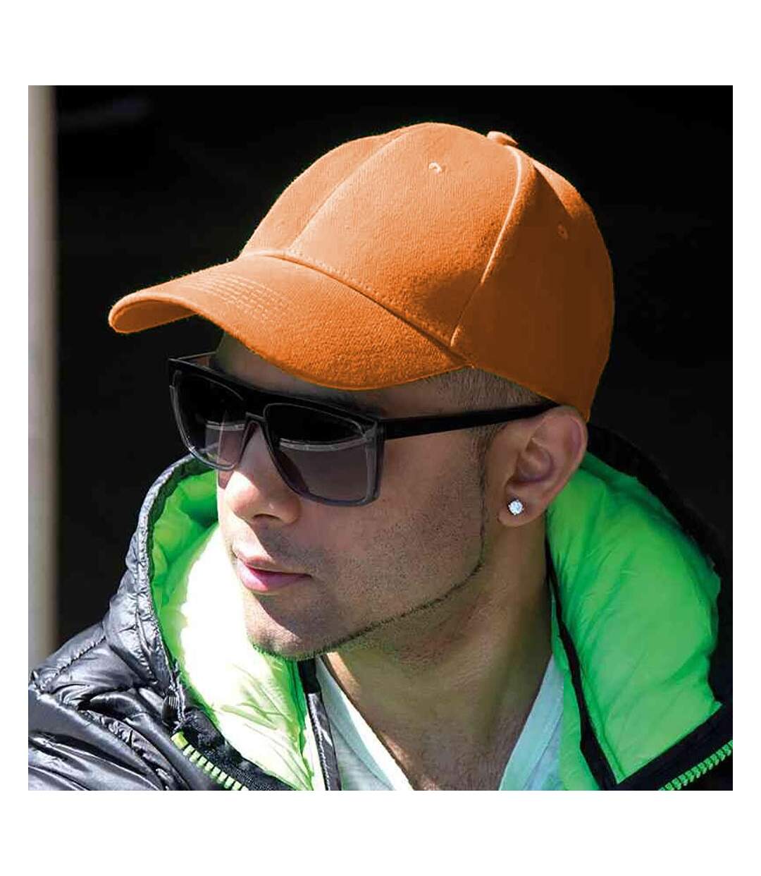 Memphis Casquette Adulte Unisexe Orange Result-1