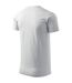 T-shirt Basic Homme Blanc Malfini-4
