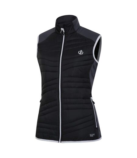 Womens/ladies Altimeter Gilet Black Ebony Dare 2B