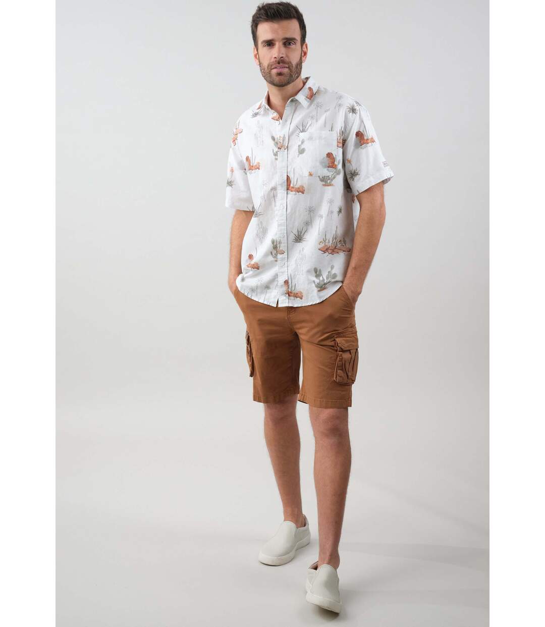 Chemise homme en lin NATURE