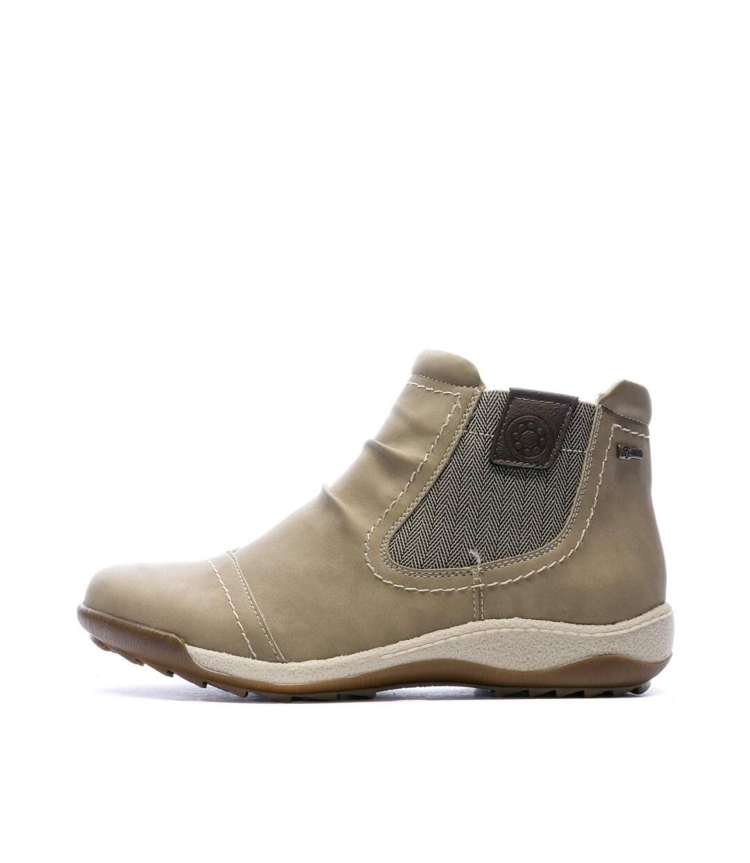 Bottines beige femme relife jilspray-1