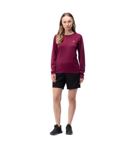 T-shirt Manches Longues Entraînement Lope Femme Violet Martes Essential
