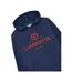 Mens Target Logo Hoodie Dark Navy Lambretta-4