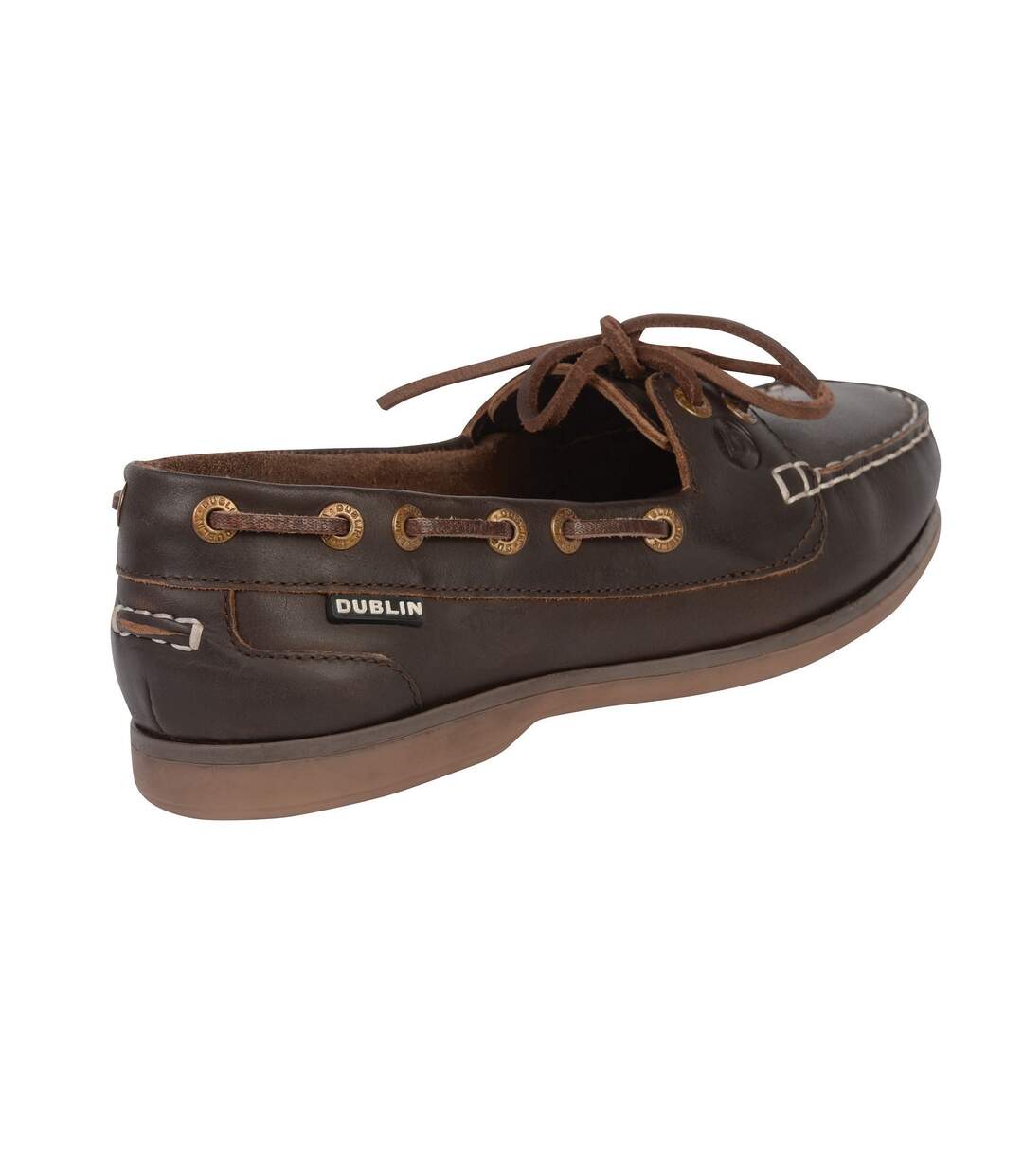 Womens/ladies mendip arena leather boat shoes brown Dublin