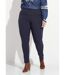 Pantalon extensible taille élastiquée-1