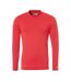 Sous maillot rouge homme uhlsport distinction baselayer - 10a-1