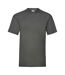 T-shirt valueweight homme graphite clair Fruit of the Loom