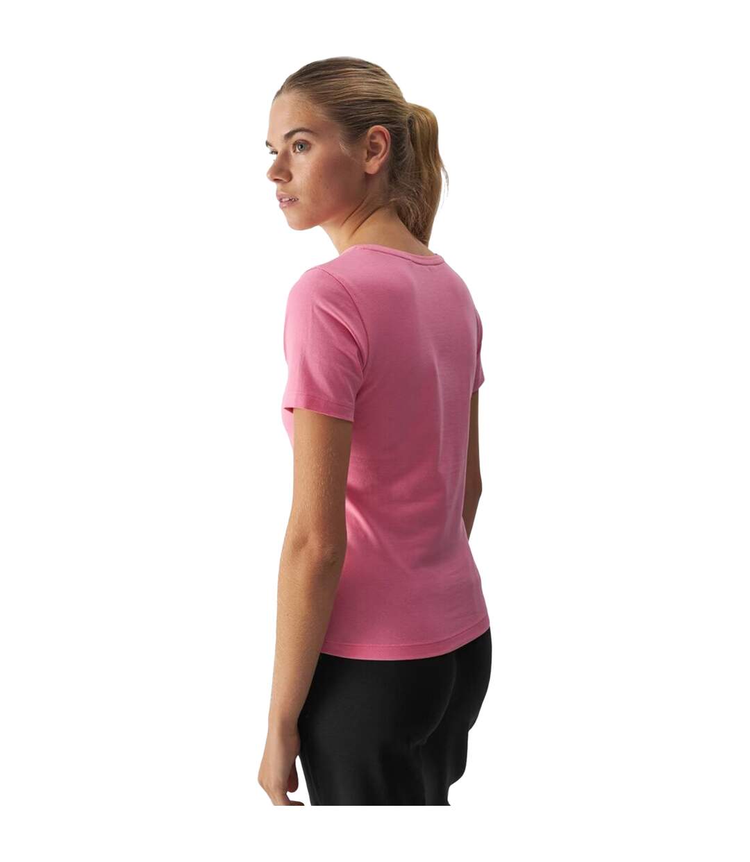T-shirt F1649 Femme Rose 4F-3
