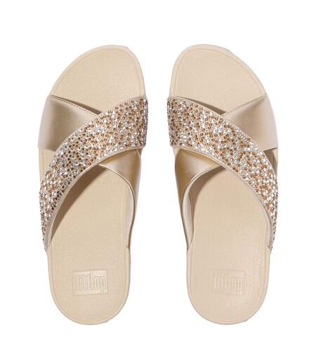 Sandales Motif/style Cristal Lulu Femme Blanc Cassé FitFlop