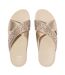 Sandales Motif/style Cristal Lulu Femme Blanc Cassé FitFlop-3