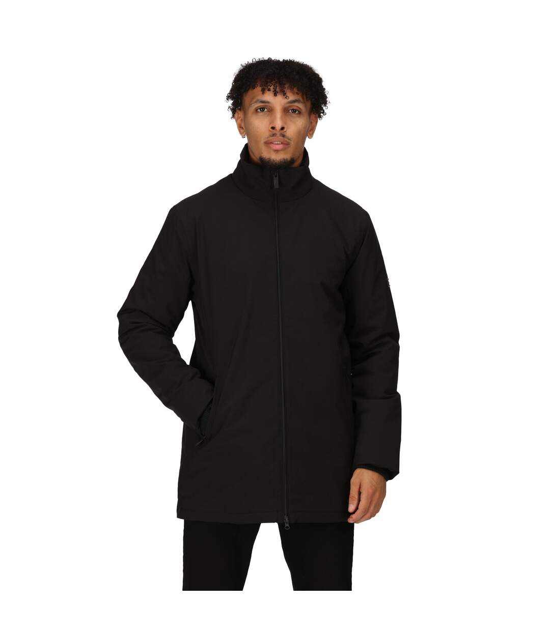 Mens hampton waterproof jacket black Regatta