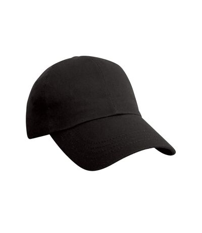 Casquette pro style noir Result Headwear