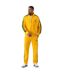 Mens Classics Side Stripe Track Top Yellow Adidas-1