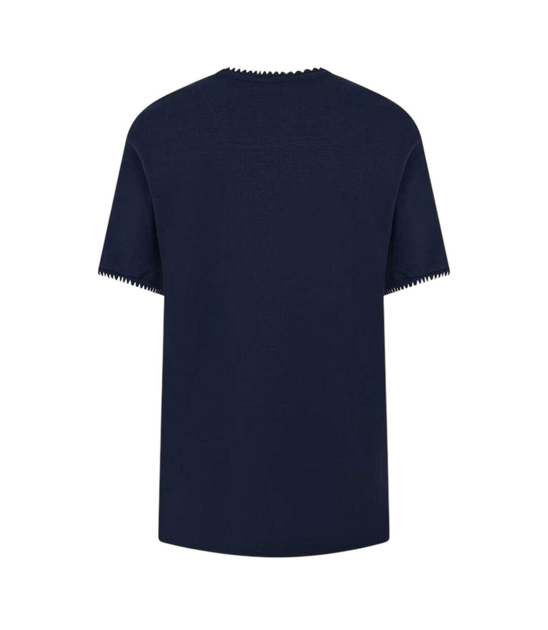 T-shirt Perth Homme Bleu Marine Écru Threadbare-2