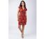 Robe courte femme chic TANIA motif baroque élégant Coton Du Monde-4