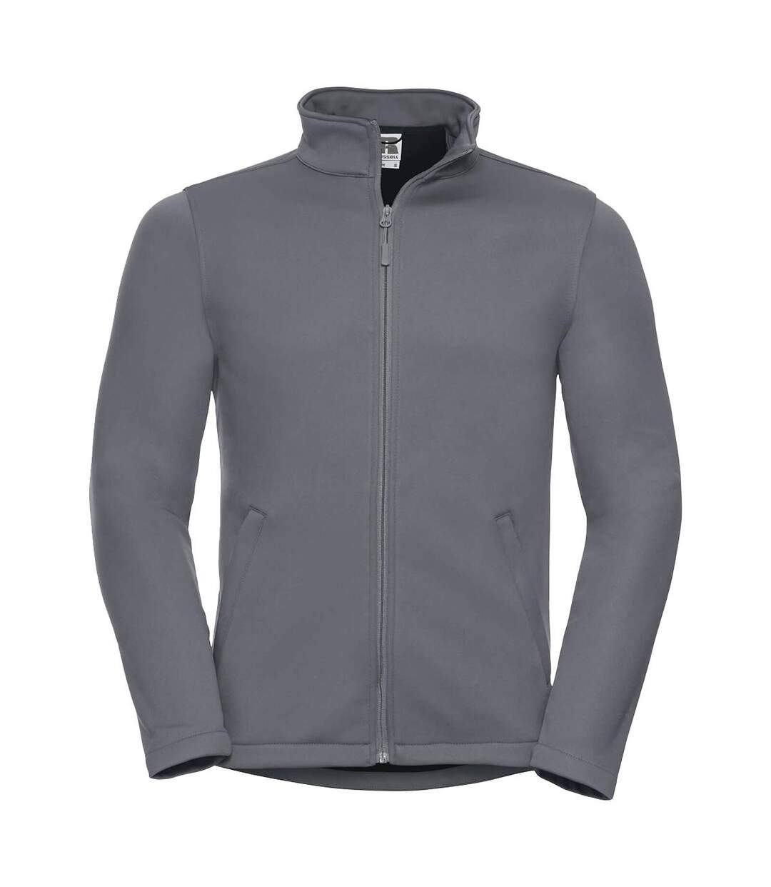 Veste Softshell Pour Hommes Gris Russell-1