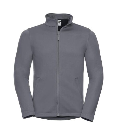 Veste Softshell Pour Hommes Gris Russell