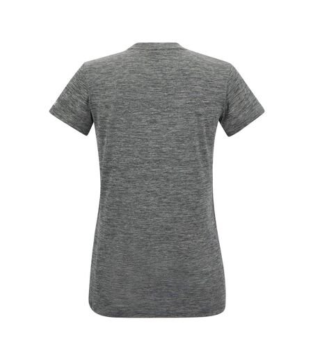 Womens/ladies Fingal World T-shirt Dark Storm Marl Regatta