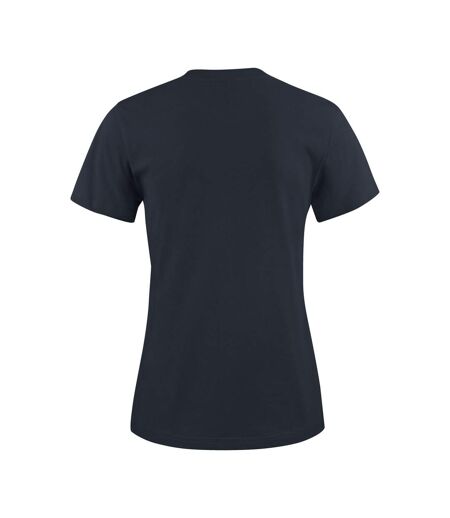 Womens/ladies Heavy T-shirt Dark Navy Printer