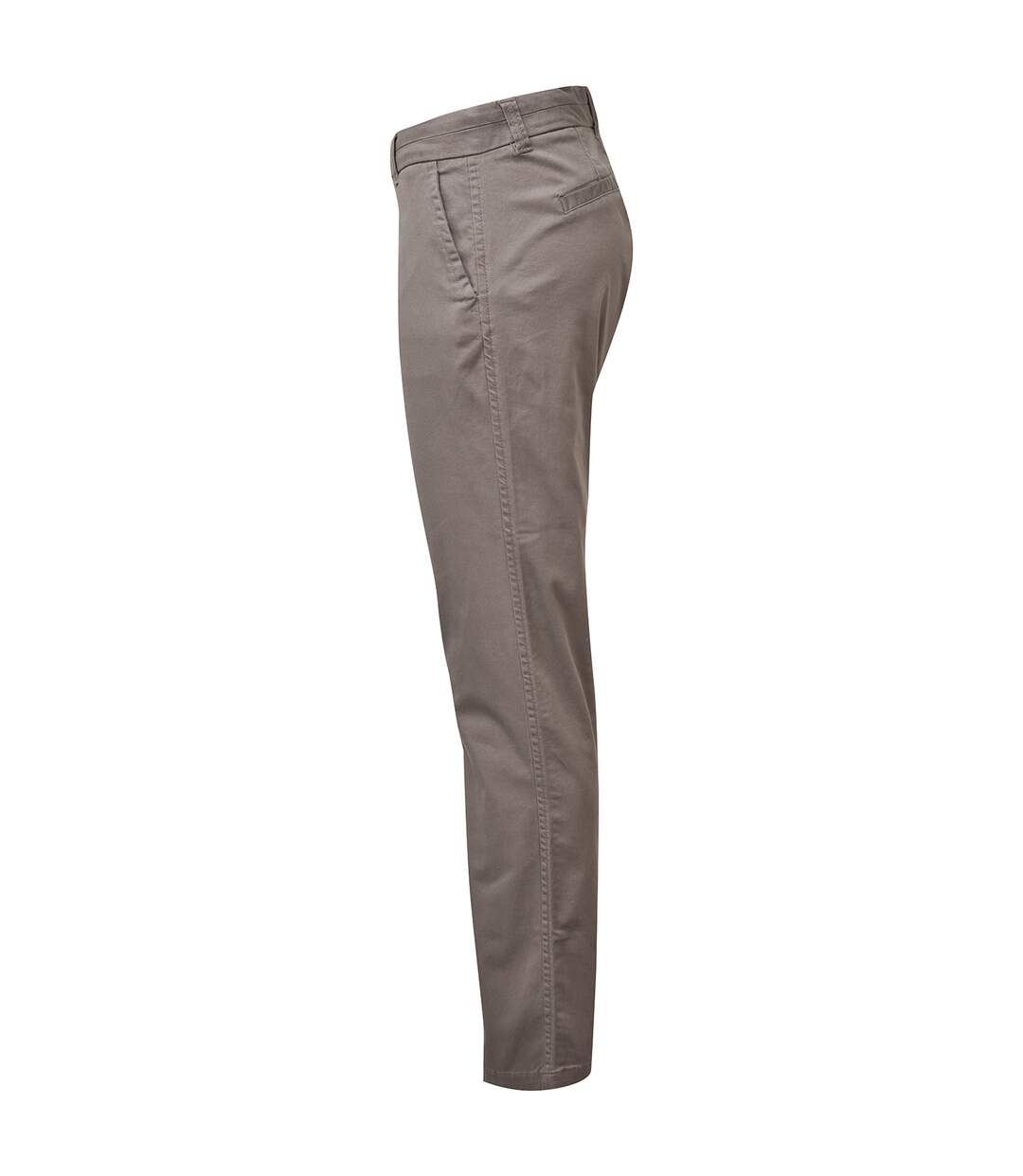 Pantalon style chino femme gris Asquith & Fox-3