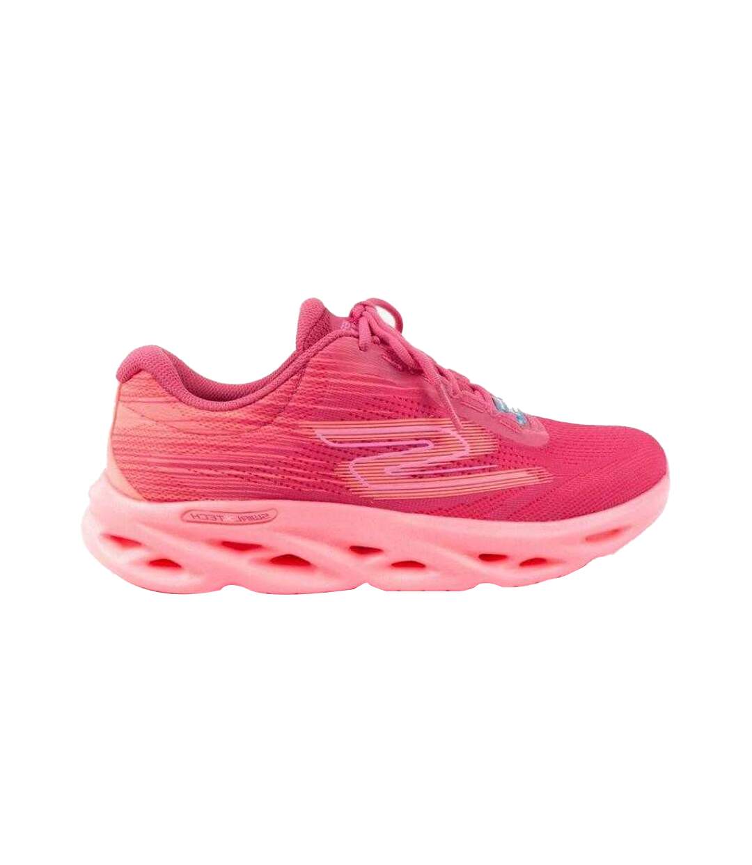Baskets Go Run Swirl Tech Speed Femme Rose Skechers-4