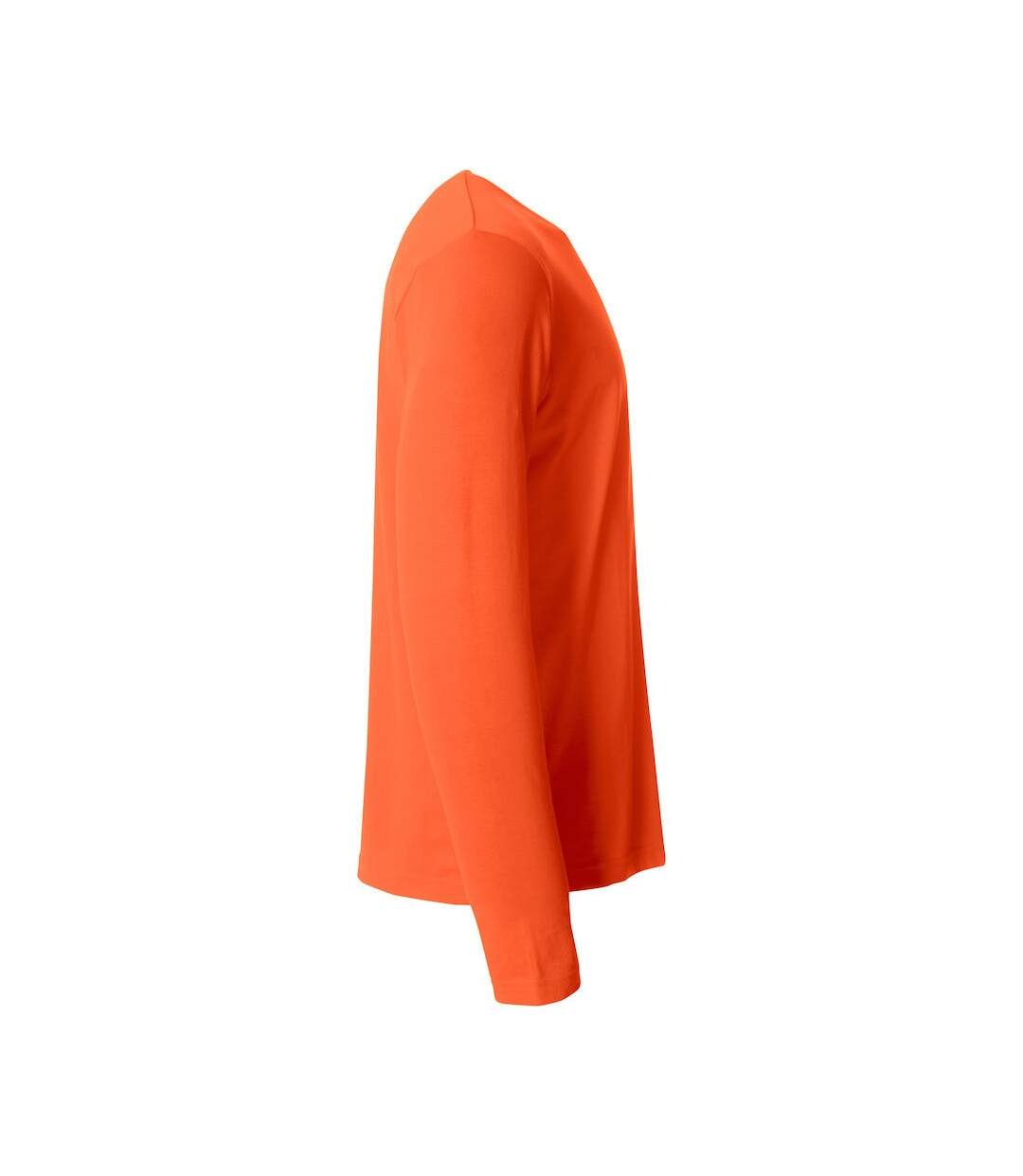 T-shirt Basic Homme Orange Sang Clique-4