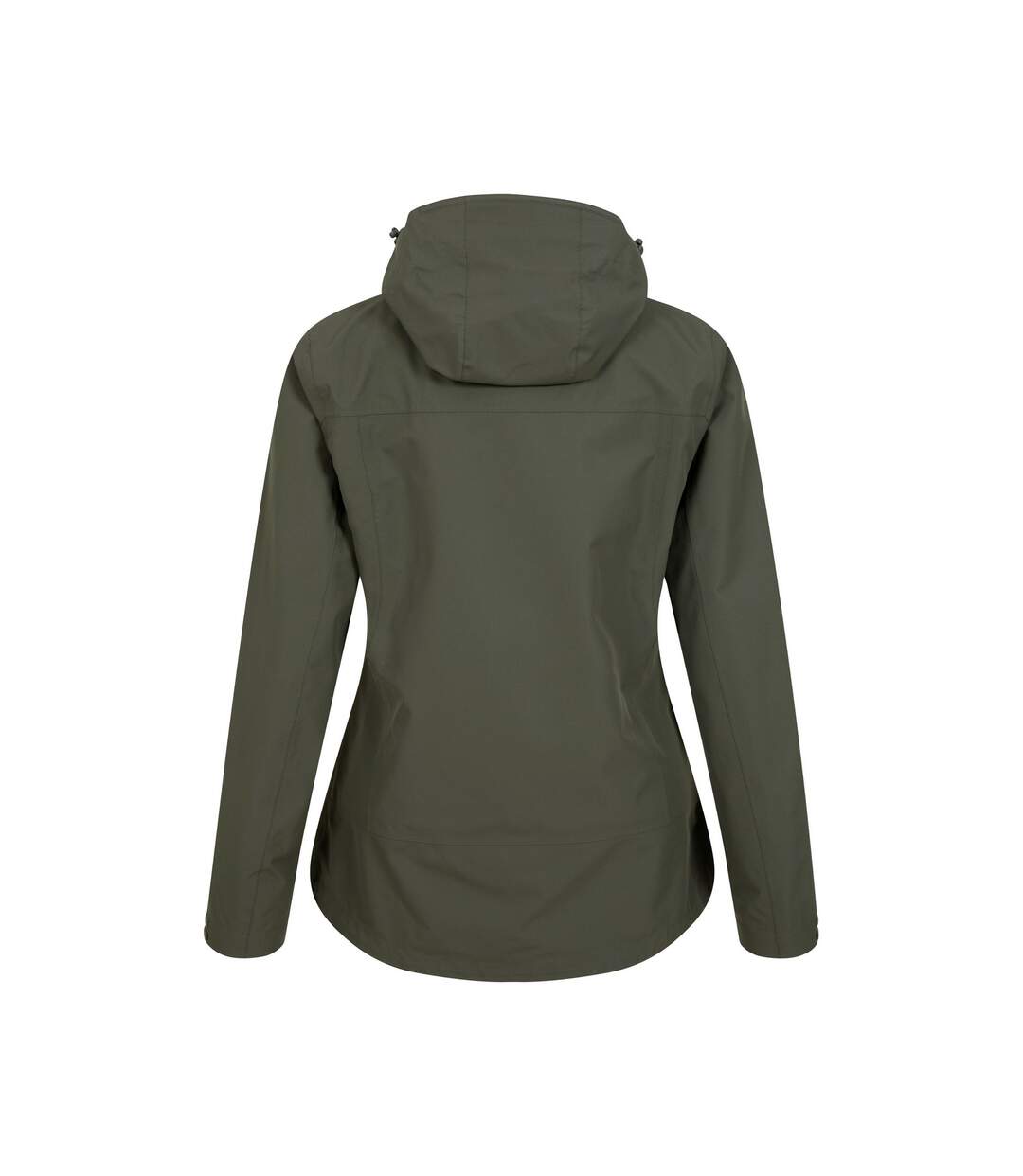 Womens/ladies Arlberg 2.5 Layer Waterproof Jacket Dark Khaki Mountain Warehouse-2