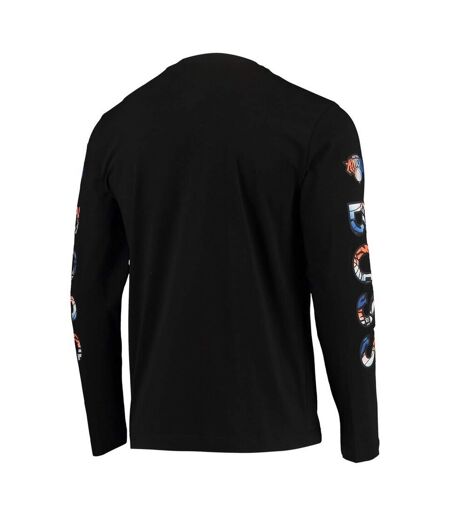 T-shirt Manches Longues Threesixty Homme Noir Boss