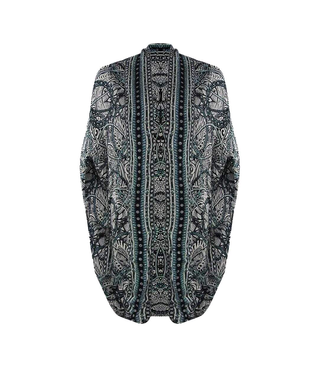 Womens/ladies Jafari Short Shrug Black Inoa-1