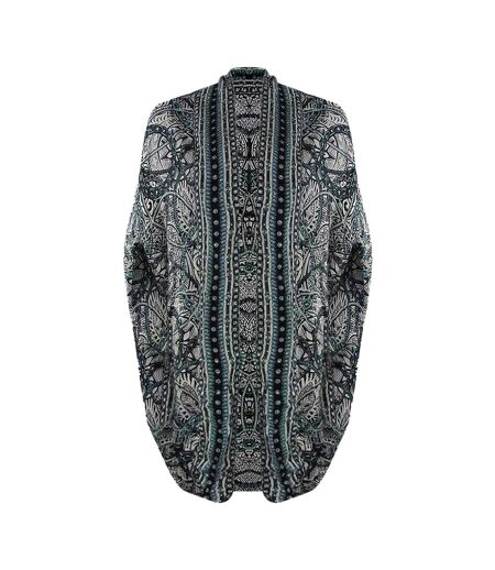 Womens/ladies Jafari Short Shrug Black Inoa