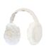 Ladies Winter Knitted Cold Weather Faux Fur Ear Muffs-1