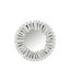 Miroir Mural en Bois Vacay 46cm Blanc-1