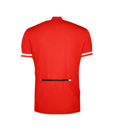 T-shirt Bike Homme Rouge James And Nicholson