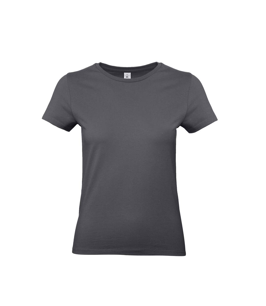 T-shirt e190 femme gris foncé B&C