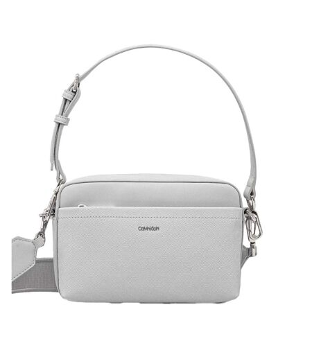 Sac à main gris clair femme calvin klein jeans conv - taille unique