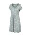 Robe Patineuse Motif/style Floral Essentials Lora Femme Vert Pâle Mountain Warehouse-4