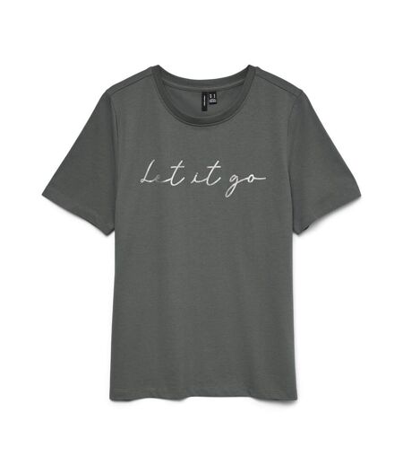 T-shirt vert femme vero moda folina