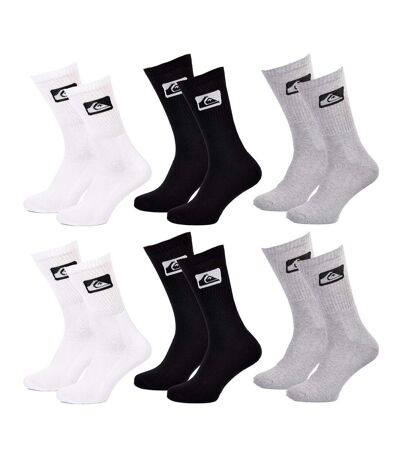 Chaussettes QUIKSILVER CUSHIONED CREW - Pack de 6