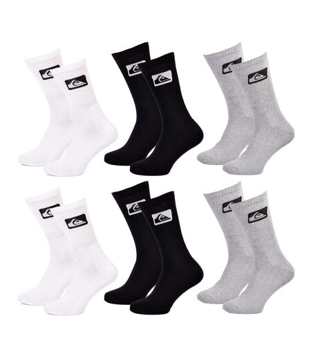 Chaussettes QUIKSILVER CUSHIONED CREW - Pack de 6
