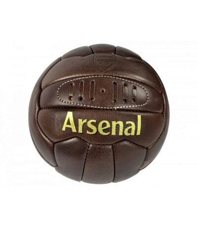 Arsenal FC - Ballon de foot RETRO (Marron) (Taille 5) - UTBS701