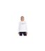 Womens/ladies Essential Embroidered Logo Hoodie White Tommy Hilfiger-2