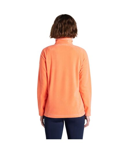 Womens/ladies Miska Vi Half Zip Fleece Fusion Coral Craghoppers