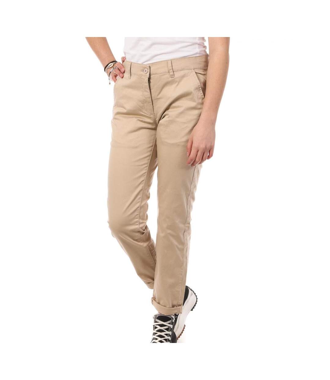 Pantalon Chino Beige Femme Joseph In Pia - 38-1